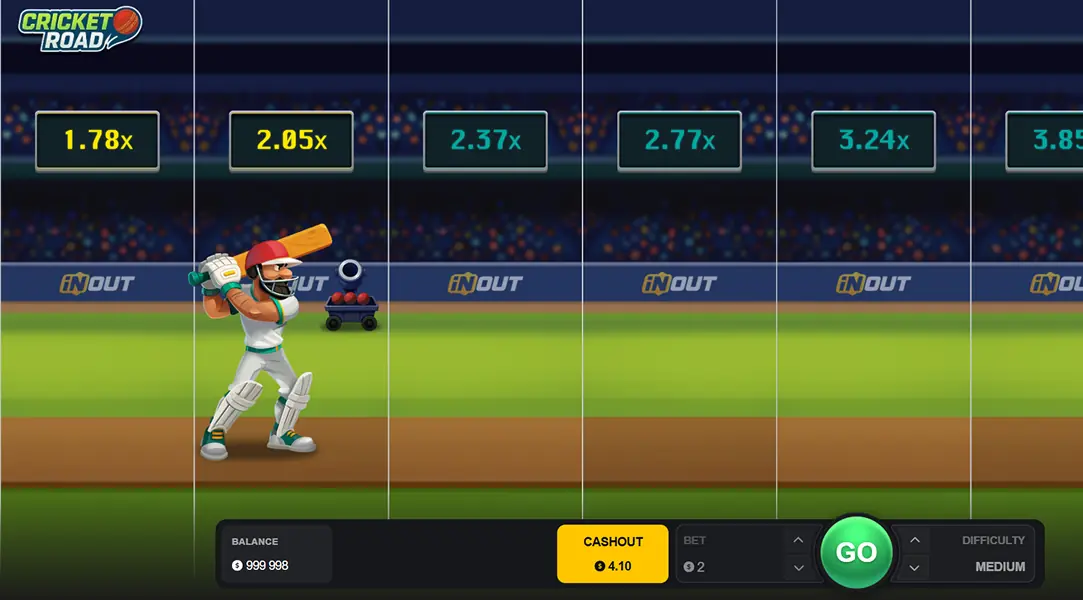 Cricket Road IN Game Screenshot